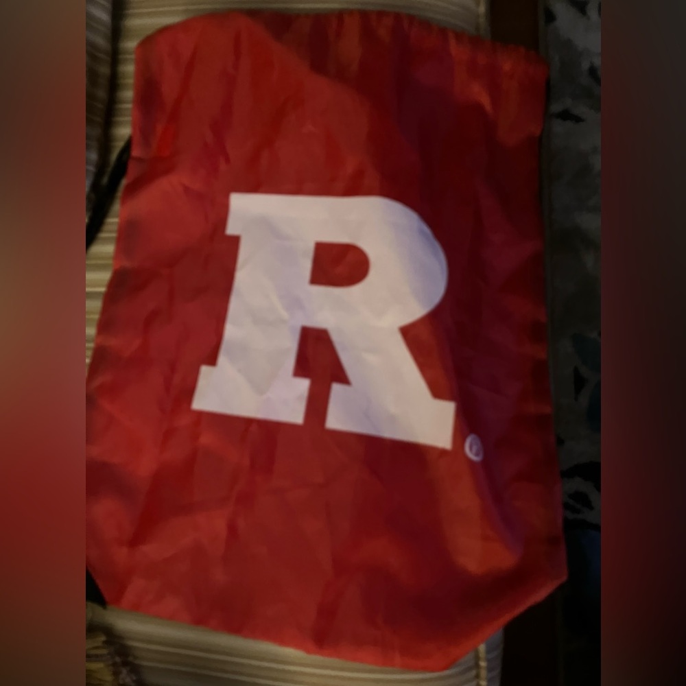 2 Rutgers University sling bags 2